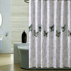 GONOVE Shower Curtain for Bathroom 280 x 200 cm Mildew Resistant Waterproof Polyester Fabric Butterfly Shower Curtain Liner Washable Bath Curtain with