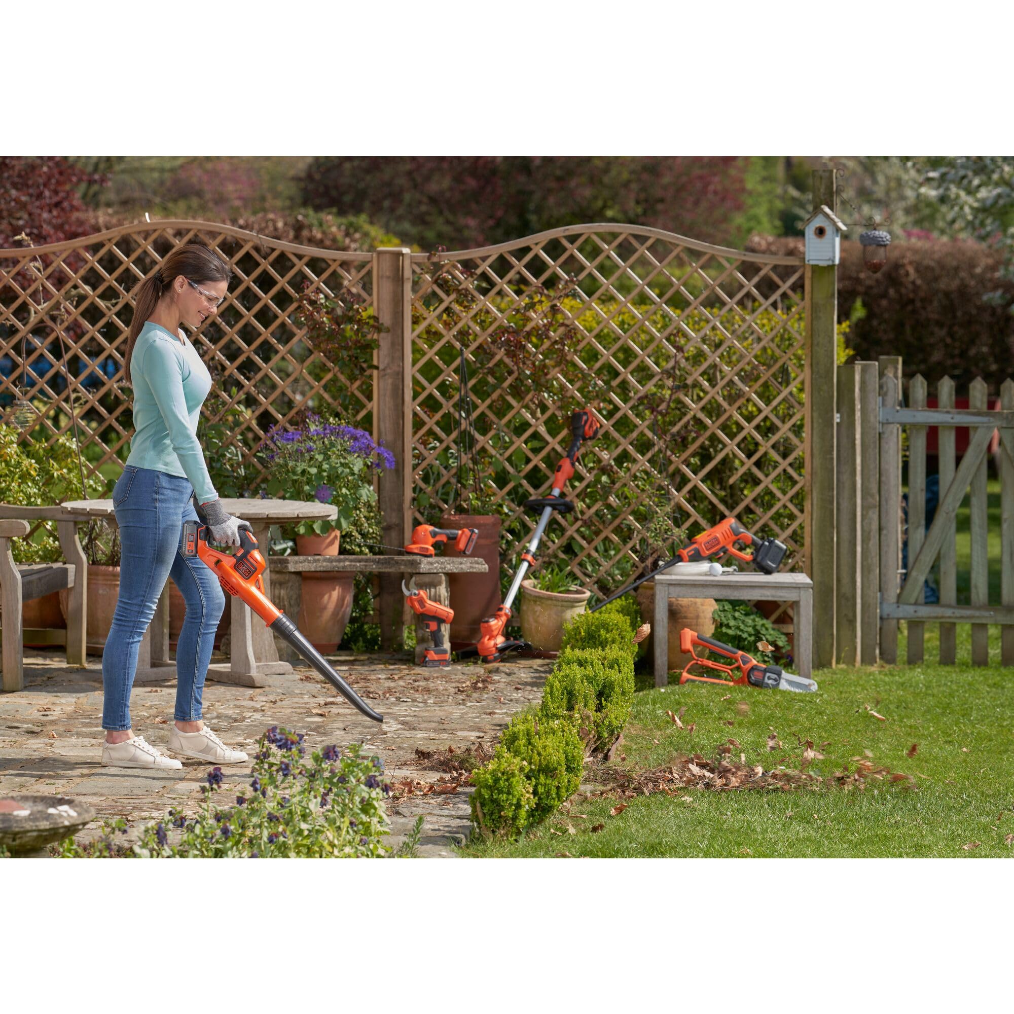BLACK+DECKER 18V Cordless Blower with Boost Mode - Bare Unit (Battery not Included)