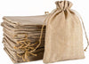 MAOOY 20pcs Hessian Bags with Drawstring,20X30cm Small Jute Bag, Reusable Gift Bags,Favour Fabric bags for Present Wedding Party Jewelry Halloween
