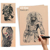 REEL SKIN by Best Fake Skin ? A3 Silicone Tattoo Practice Skins (Pack of 1) ? Double-Sided, 2.5mm Thick ? Realistic Texture for Shading & Line Work ?