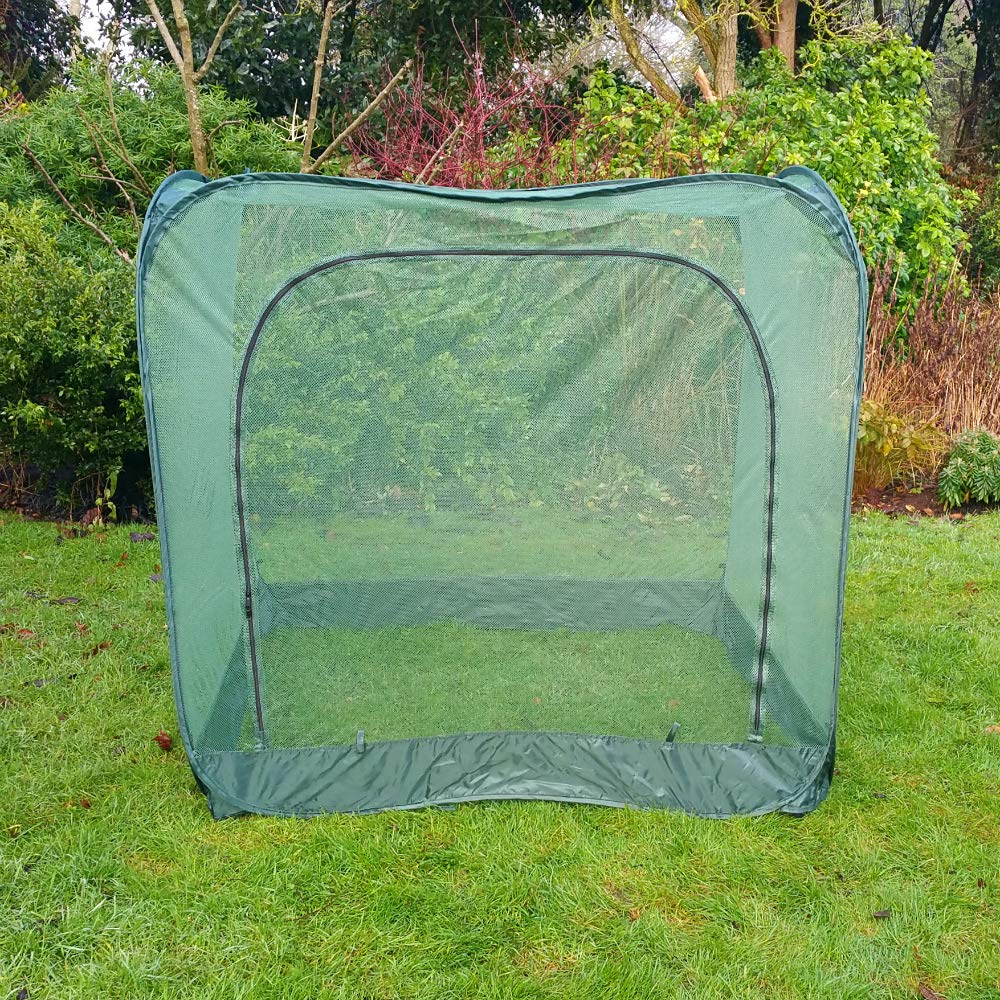 GardenSkill ? Network of Protection for seedlings, 1.35 m High, with Doors 1,25 m x 1,25 m x 1,35 m