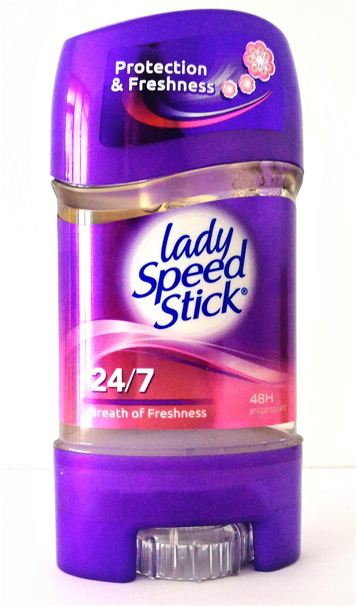 Lady Speed Stick Gel Breath of Freshness, 48H Anti-Perspirant Deodorant Gel, (Pack Of 3)