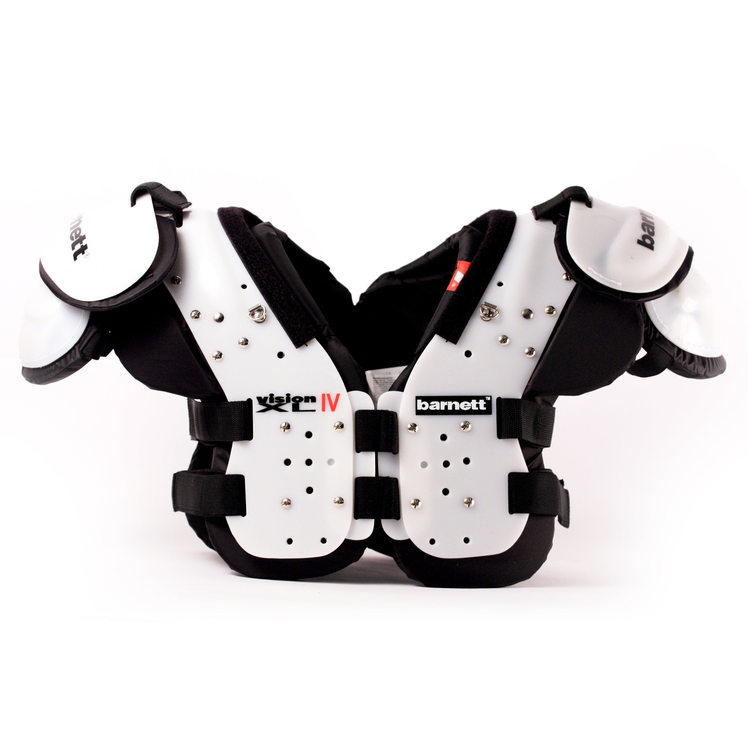 Barnett VISION IV Football Shoulder Pad, FB-LB-TE-OL-DL, Size S