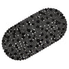 WELTRXE Shower Mat Non Slip Anti Mould Bathtub Mat For Bathroom Safety, Anti Slip Bath Mats, Anti Skid Oval PVC Bath Tub Mat with Grip Suction Cups &
