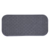 MSV Premium Shower Mat Bath Mat Bath Mat Antibacterial Non-Slip with Suction Cups ? Grey ? Smells of Roses ? Approx. 36 x 97 cm ? Washable at 60 ?C