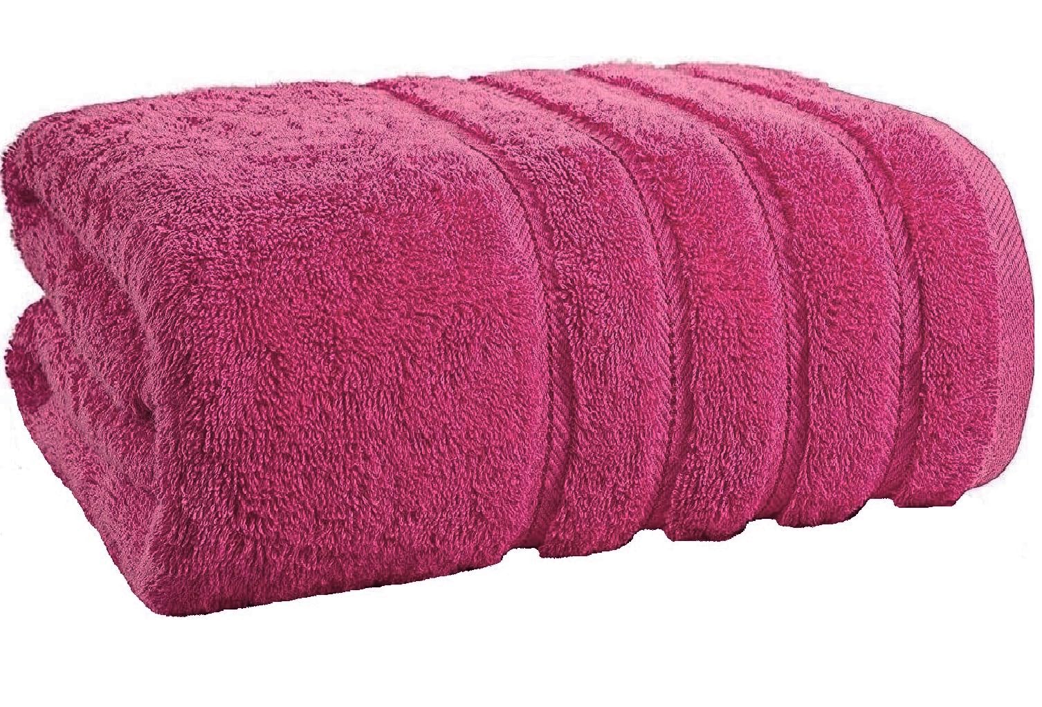 TEXTILESY Extra Large Super Bath Sheets (150 x 200 cm-600GSM) Massive/Huge/Mega Towels 100% Rich Cotton XXXL Towels Highly Absorbent Body Warp Beach