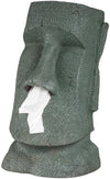 Rotary Hero - Moai Tissue Box Holder - Grey - 31.5x18x19cm