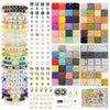tacorald Friendship Bracelet Making Kit, 4 Boxes 23000pcs Clay Beads with Letter Beads, Album Inspired Charms for Jewelry Making Kit Gift for Teen