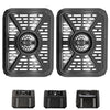 GCQ Air Fryer Grill Pan for Ninja Foodi AF500UK 10.4L 7 in 1 AF400UK 9.5L 6 in1 DualZone 2 Drawers Air Fryer, Replacement Air Fryer Crisper Plate