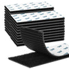 Emitever Picture Hanging Strips Heavy Duty, No Damage Picture Adhesive Strips, Hook and Loop Strong Mounting Tape Black (20 Pairs)