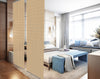 YourCasa Hanging Room Divider - Translucent Screen 120 x 240 cm - Eyecatcher and Decoration for Privacy Protection - Multifunctional (Beige)