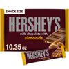 Hershey's Milk Chocolate with Almonds Snack-Size Candies, 293 grams