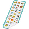 NiBaby Non-Slip Baby Bath Mat with Powerful Suction Cups, 102x41cm Large Size Quick Drain for Children & Elderly Safety in Showers and Tubs, Machine