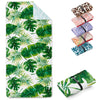 Fit-Flip Beach towel microfibre - large quick dry towels - for travel and swimming - lightweight, compact and super absorbent - sand free, 100%