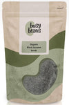 Organic Black Sesame Seeds - Certified Organic - by Busy Beans Organic (1kg)