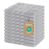 Lavea Set of 10 Flannels 30 x 30 cm - High-Quality Guest Towels 30 x 30 cm Made of 100% Cotton Terry Series Elena - Absorbent, Washable and Durable -