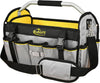 Electrician Open Tote Bags 29 pockets, 40 * 26 * 21CM Tote Tool Bag Heavy Duty 1680D Denier Fabric Tool Tote Bag with Handle, Technicians Plumbers