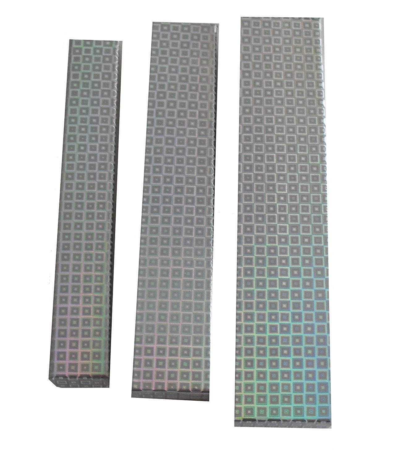 Set of 3 Long Gold Or Silver Holographic Gift Present Jewellery Watch Boxes