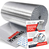 Radiator Foil Reflector Roll 10 Metre x 1M - Heat Reflective Insulation Roll Foil Sheet Backing - Thermal Bubble Wrap Energy Saving Radiator Heat