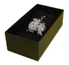 Owls Diamante Keyring and Presentation Box