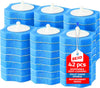 REXO - 42 PCS Disposable Toilet Brush Refills. Premium Replacement Refill Heads For No-Touch Hygienic Toilet Cleaning System Providing Effortless