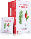 Nutra Tea - Pine Needle & Rosehip Tea | Pine Needle Tea | Pine Tea - 40 Tea Bags - Herbal Tea - (2 Pack)