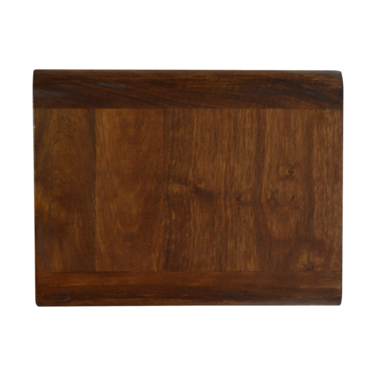 Artisan Furniture Solid Wood Floating Curved Chestnut Bedside