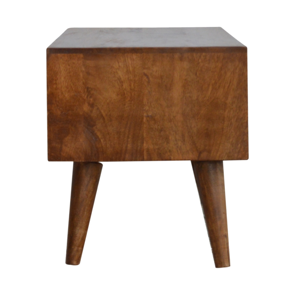 Artisan Furniture Solid Wood Chestnut Prism Sliding Media Unit