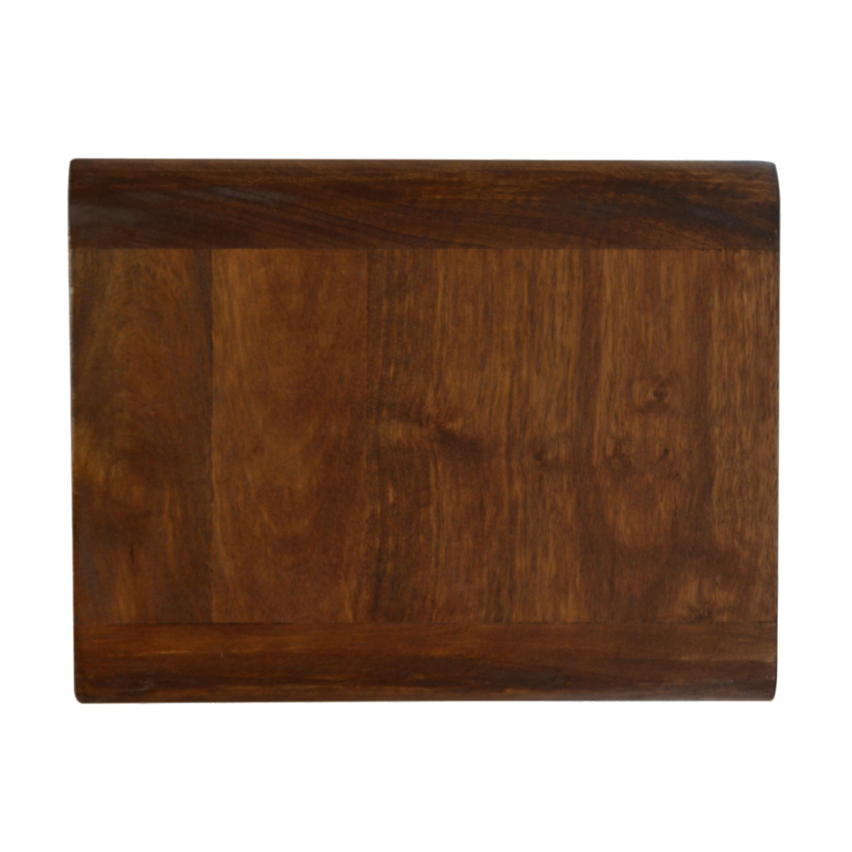 Artisan Furniture Solid Wood Chestnut Curve Floating Bedside
