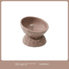 Ceramic High Leg Cervical Support Oblique Bowl