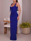 Royal Blue Strappy Bodycon Dress