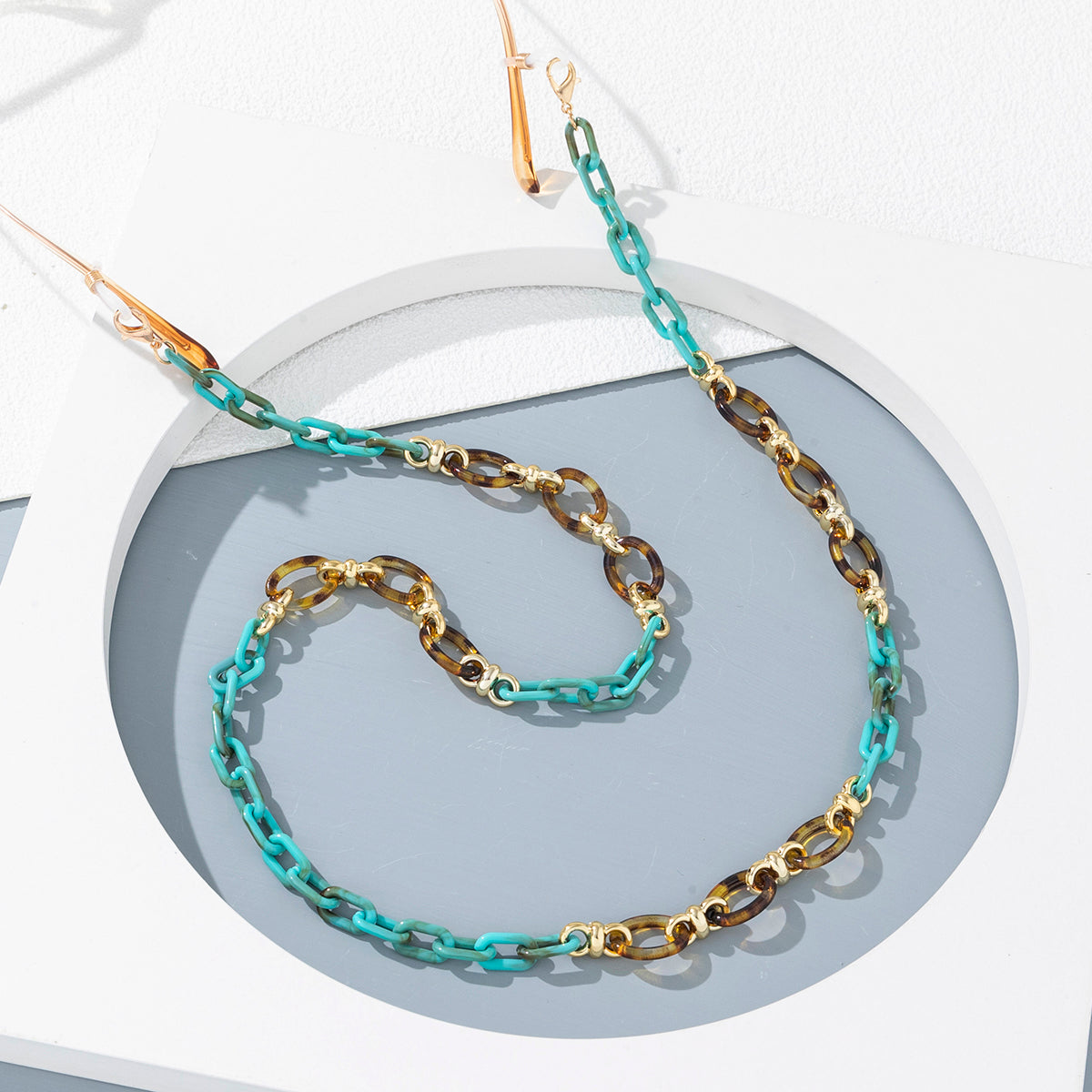 Ethnic Style, Simple And Individual Acrylic Eyeglass Chain, Neckband, Eyeglass Rope