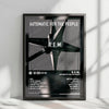 R.E.M. "Automatic for the People" Album Cover Poster - with Complete Tracklist
