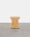 R35 Side Table, Solid Wood, Oak