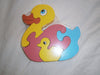 Under 3's Toys : Large Duck wooden Puzzle