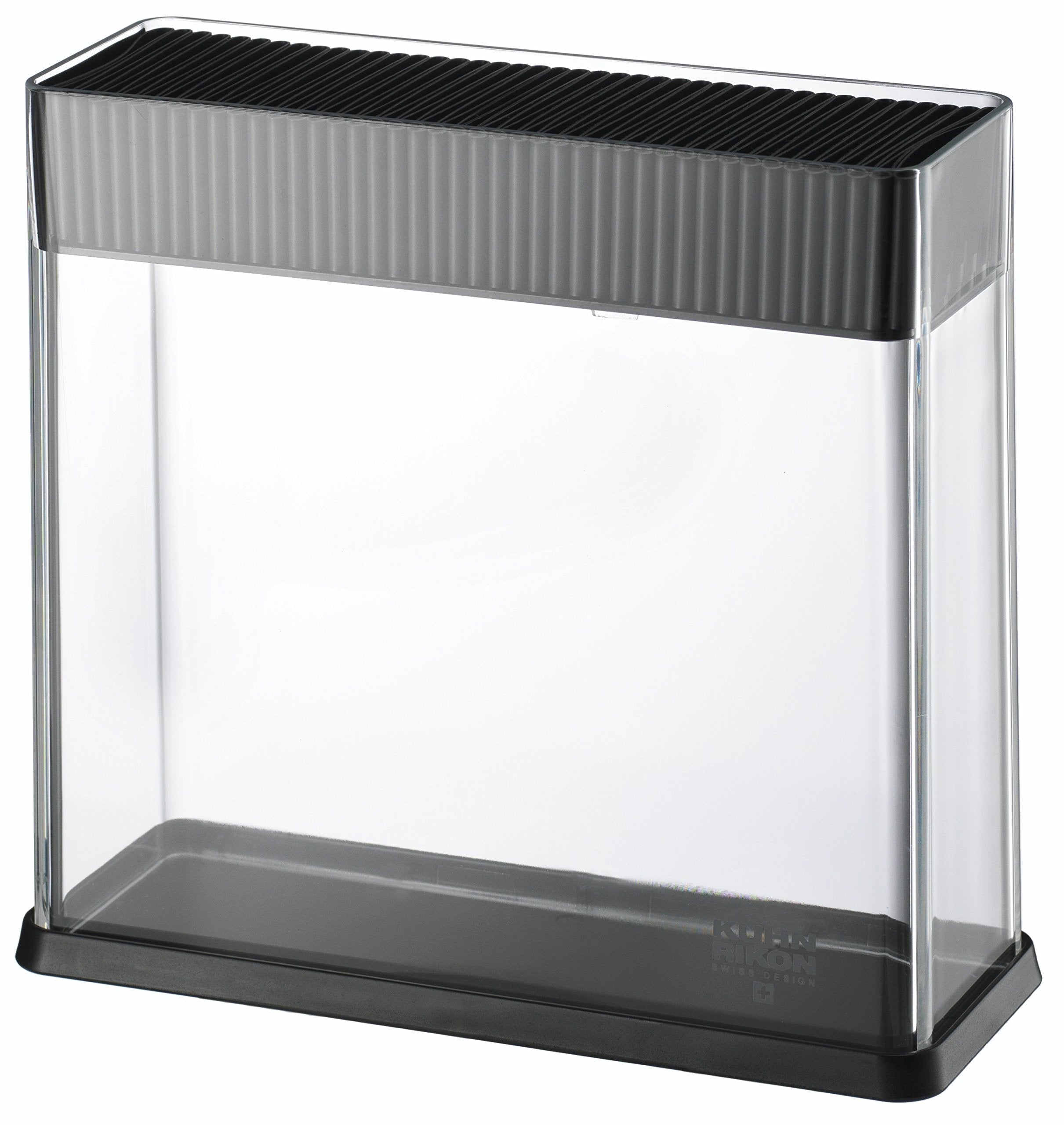 Kuhn Rikon Colori+ Transparent Knife / Scissor Storage Block
