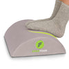 Ergonomic Foot Rest Under Desk - Premium Velvet Soft Foam Footrest for Desk - Most Comfortable Desk Foot Rest in The World - Non-Slip Bottom - Foot