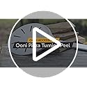 Ooni Pizza Turning Peel - 7 Inch Round Pizza Turner, Long Handle and Lightweight Pizza Peel Turner