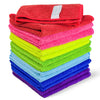 Luxe House Microfiber Cleaning Cloth, 14 pack, 7 colours, 300 GSM, 32 x 32cm