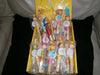 slide clown whistle various colours/faces one supplied