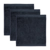 M?ve 3er set Superwuschel soap cloth 30 x 30 cm made of 100% cotton, dark grey