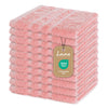 Lavea Elena Terry Towel Set of 10 Pastel Pink 30 x 30 cm
