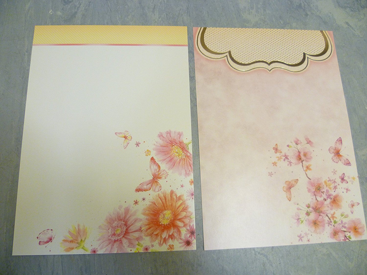 Hunkydory Crafts Butterfly Bouquet A4-Blushing Blossoms Luxury Topper Set