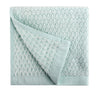 Everplush Diamond Jacquard Washcloth 6 Piece in Hushed Green