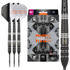 Target Darts Unisex Rvb 95 X Echo 95% Tungsten Swiss Point Set Steel Tip Darts, Black and Grey, 25G UK