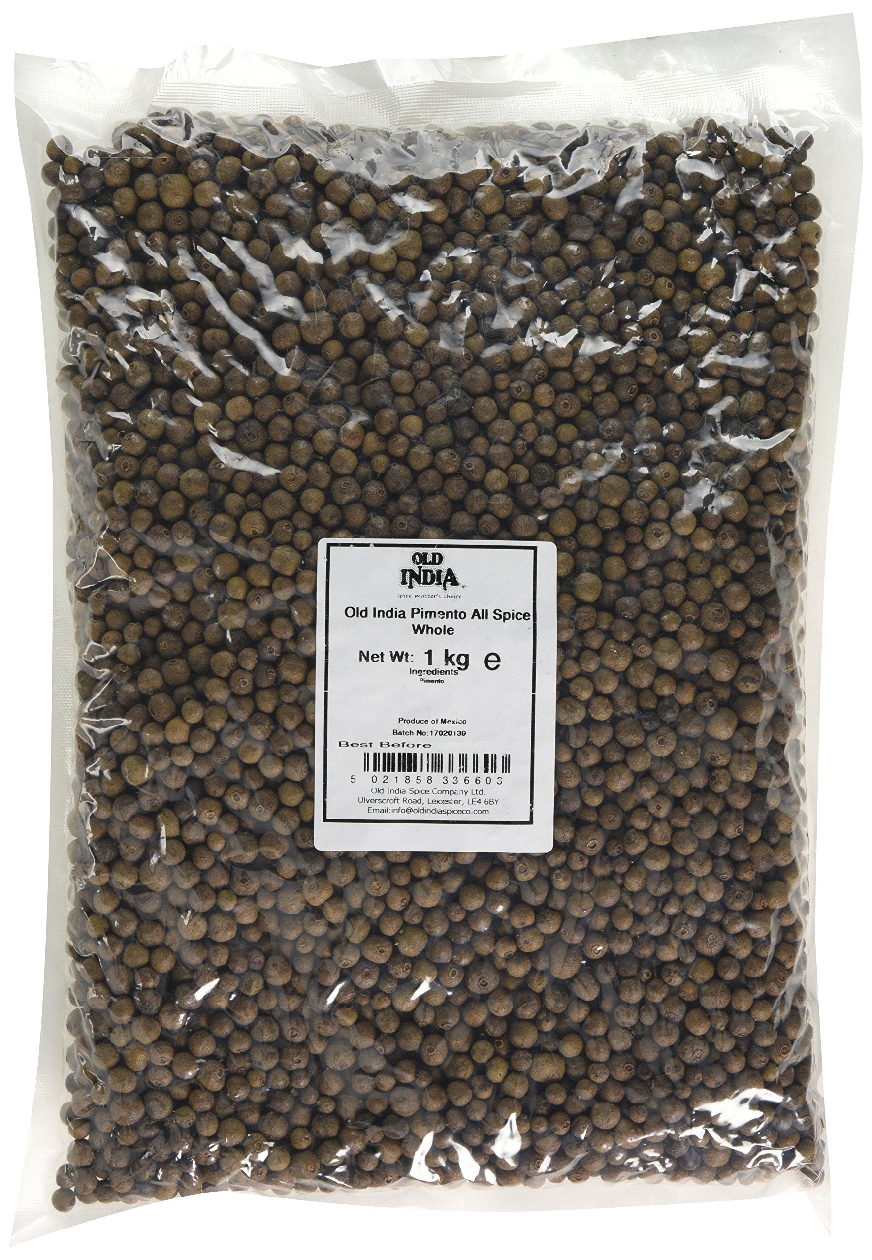 Old India Pimento All Spice Whole 1 Kg