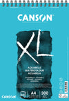 400039170 Canson - XL WC Spiral Pad - A4 300 gsm, 30 sheets