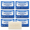 Dr. Bronner's Pure-Castile Bar Soap - Peppermint, 5 oz (6 Pack)