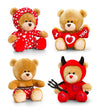 Keel Toys 20 cm Valentines Pipp The Bear Only ONE of ANY Design Supplied