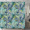 GOOESING Rainforest Shower Curtain Tropical Green Leaves Shower Curtain Bathroom Curtain with Hooks Bathroom Decor Washable Durable Waterproof Fabric